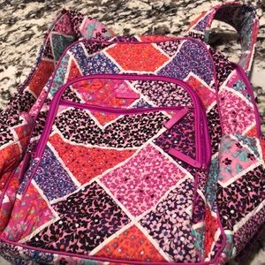 Vera Bradley backpack Pink purple lots of pockets